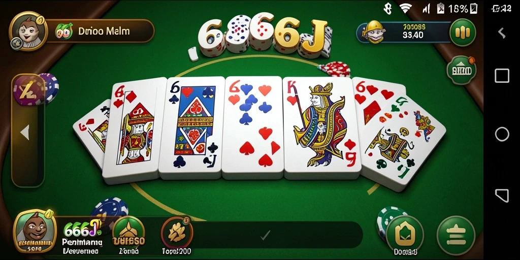 Screenshot gameplay Domino yang seru dan menegangkan