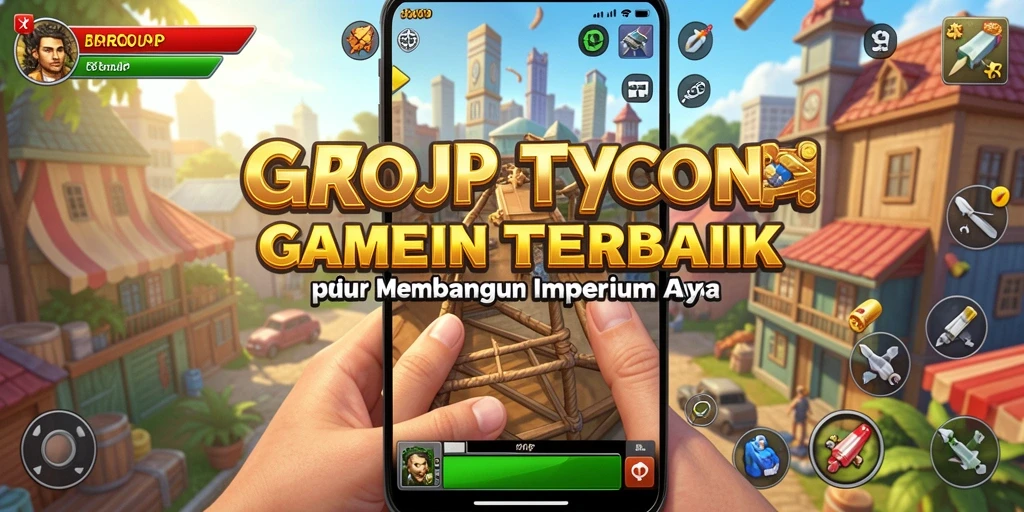 Tampilan menarik gameplay BROJP dengan fitur Tycoon yang seru.