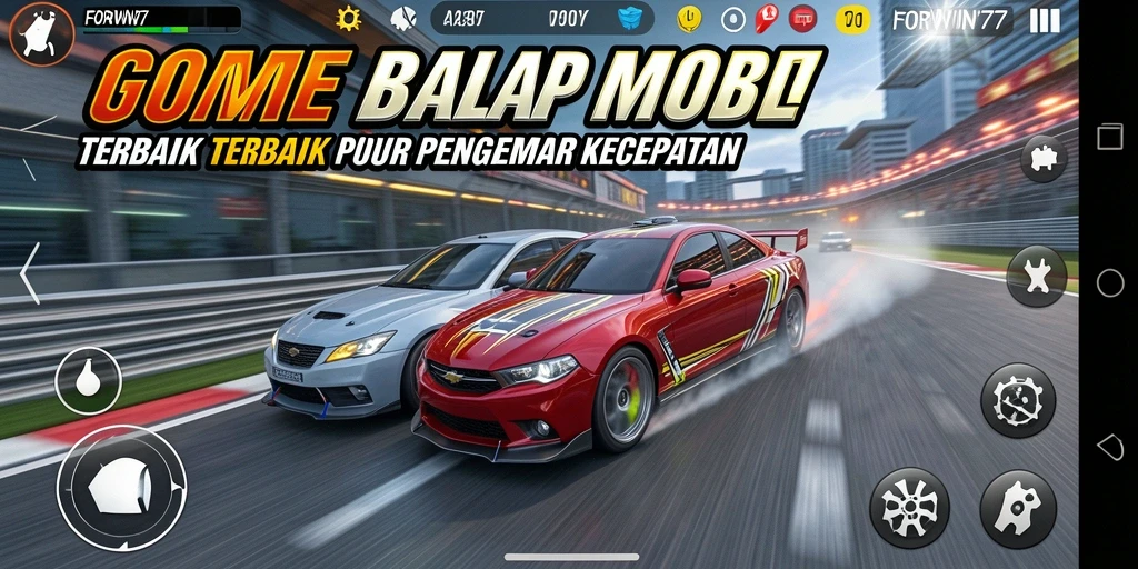 Tangkap aksi balap mendebarkan di FORWIN77 dan nikmati kecepatan.