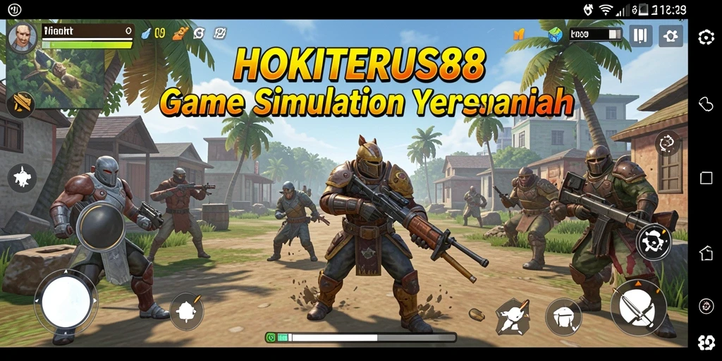 Tampilan gameplay HOKITERUS88 yang menakjubkan dan interaktif.