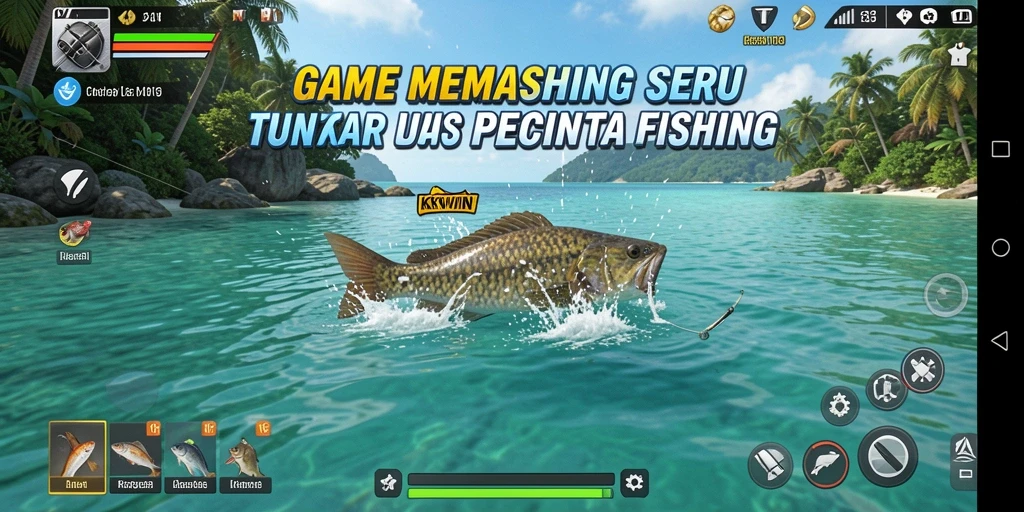 Tangkapan besar di KKWIN, sempurna untuk pemain memancing.