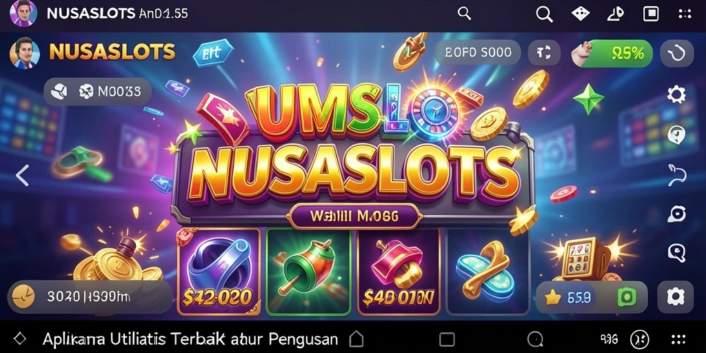 Tampilan utama NUSASLOTS dengan fitur manajemen tugas yang praktis.