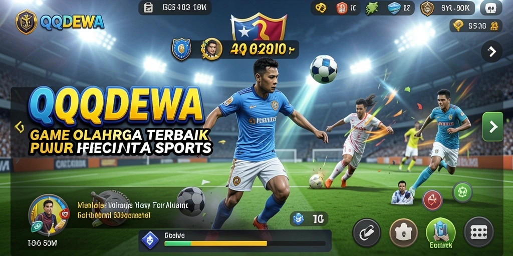Gameplay menarik dengan pertandingan olahraga seru di QQDEWA.