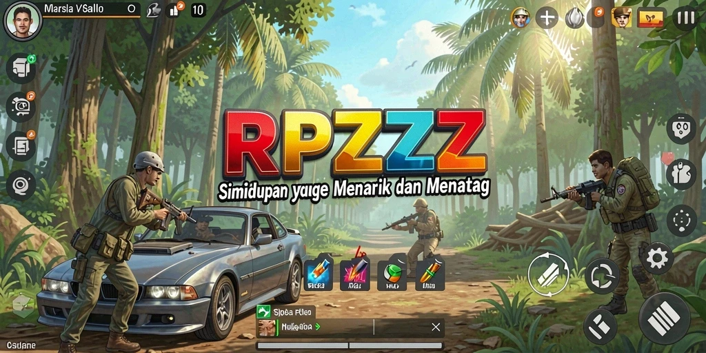 Gameplay RPZZZ yang menarik dan penuh tantangan.