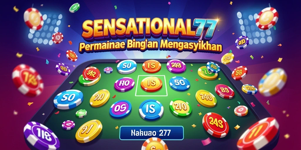 Tampilan menarik dari gameplay Bingo SENSATIONAL77