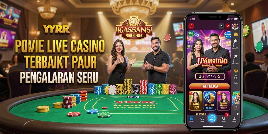 Tampilan gameplay menarik dari YYRR dalam pengalaman Live Casino.